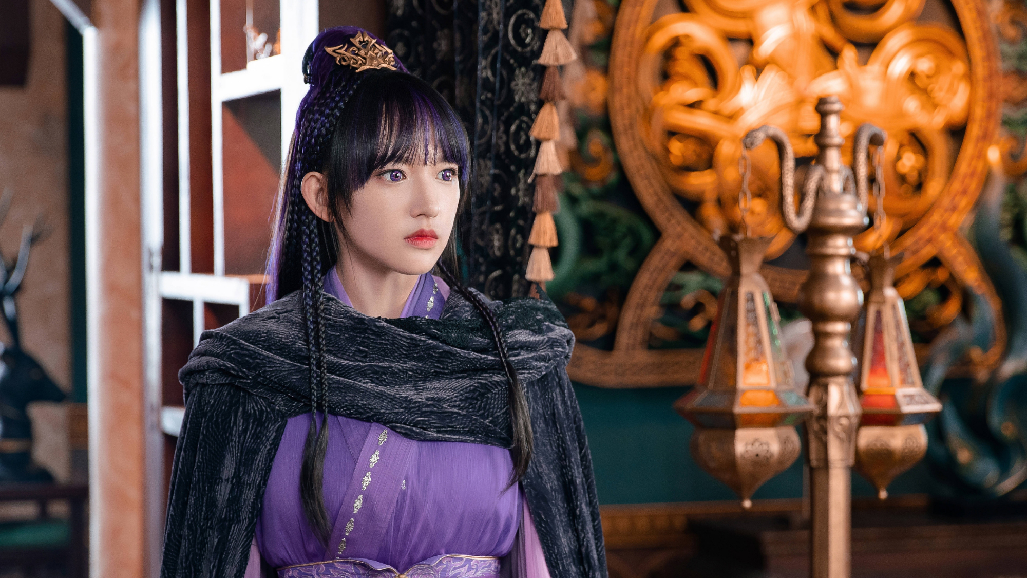 演员程潇,电视剧《灵域》粉颊乌发,婉约灵动,请看剧照