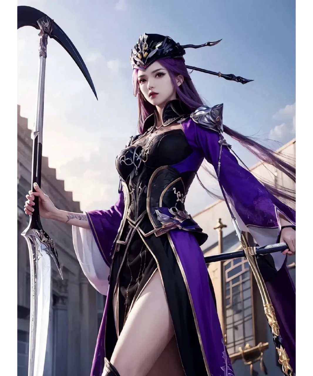 美图分享#比比东~~·罗刹神