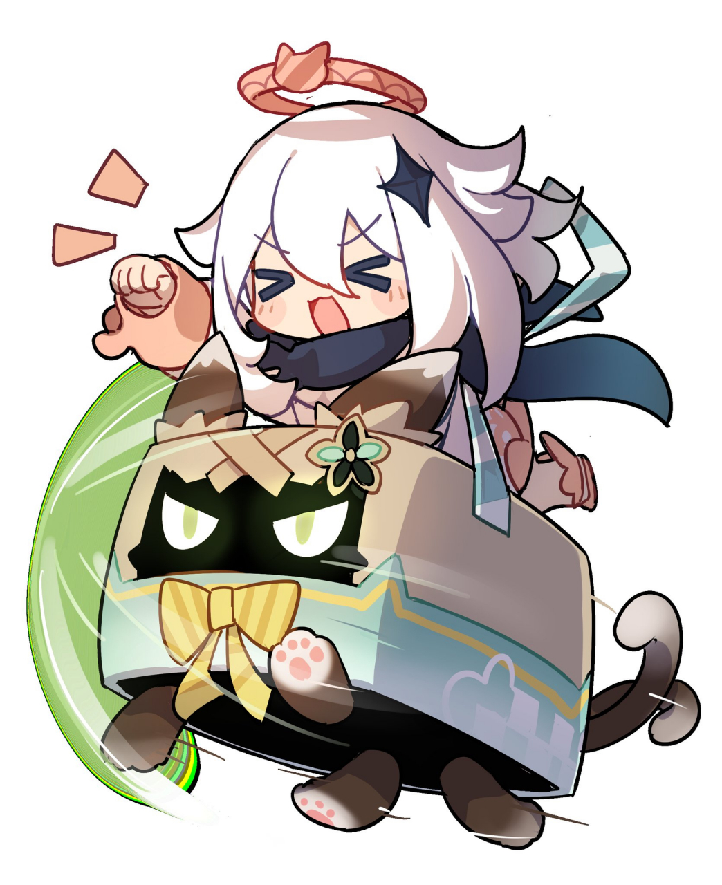 我派蒙也是有坐骑的人啦!