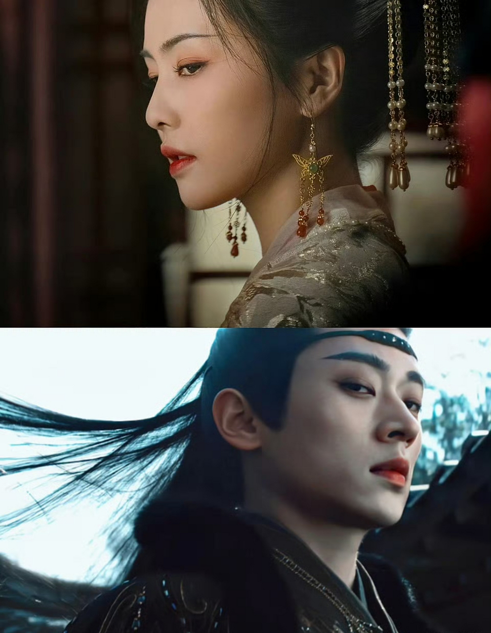 白鹿新剧!眼神开车组合 !