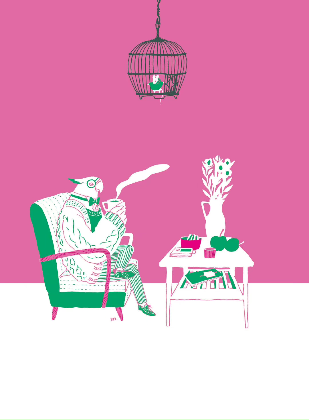 日本插画师 nao sakamoto作品欣赏