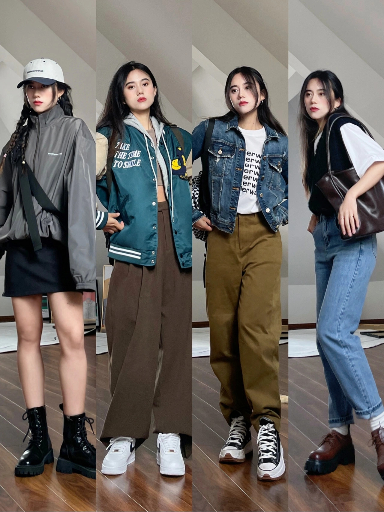 初春实用look参考