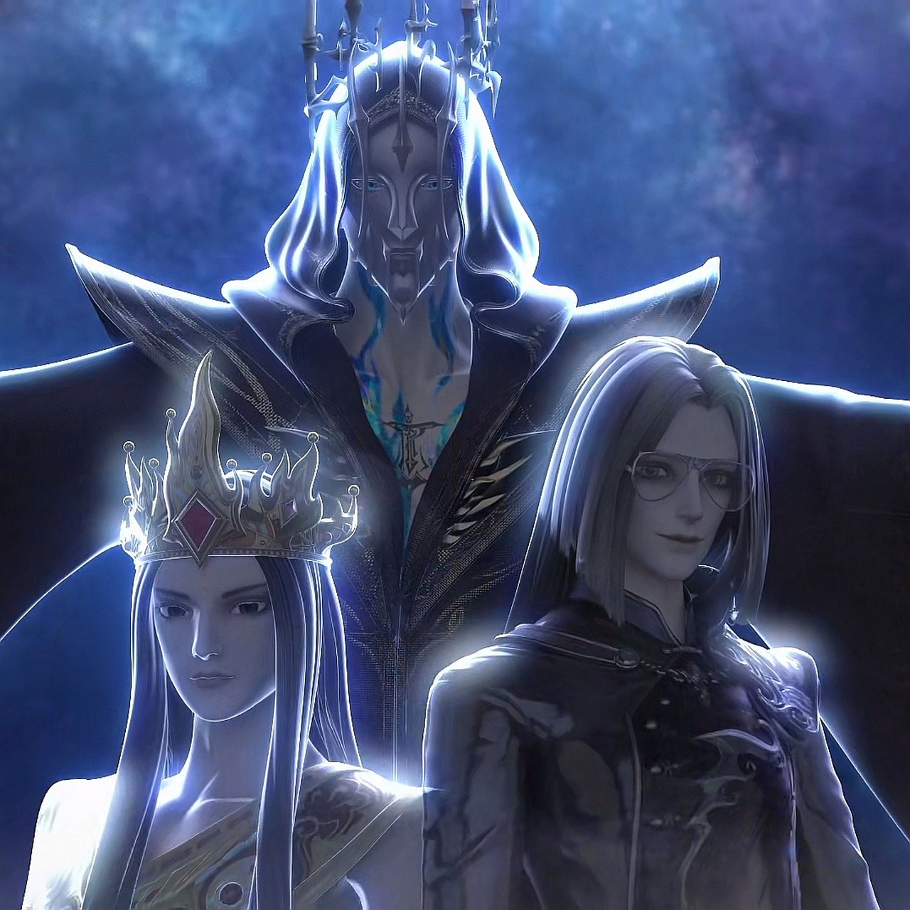 在第十季《精灵梦叶罗丽》中,火领主和御王黎灰帮助世王,结果被许诺