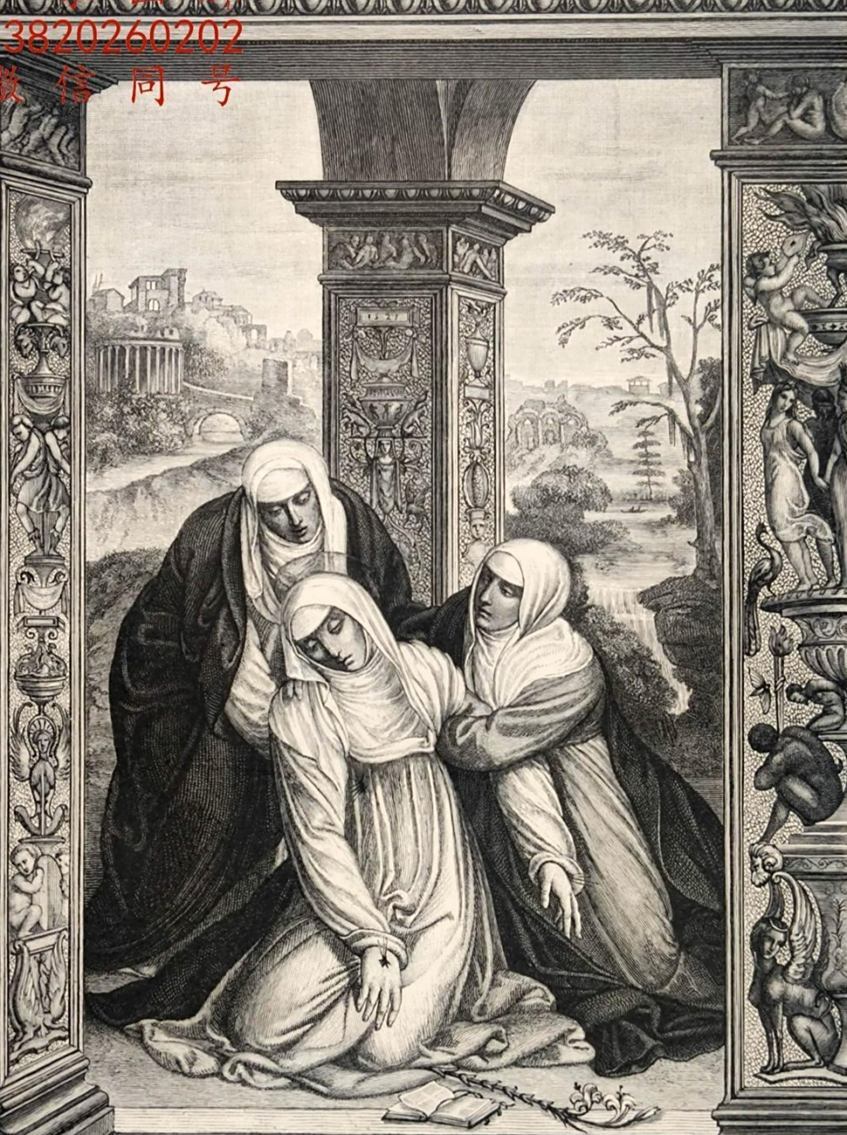 的圣·卡特琳娜》～意大利锡耶纳画派画家～索杜玛(1477-1549年)作品