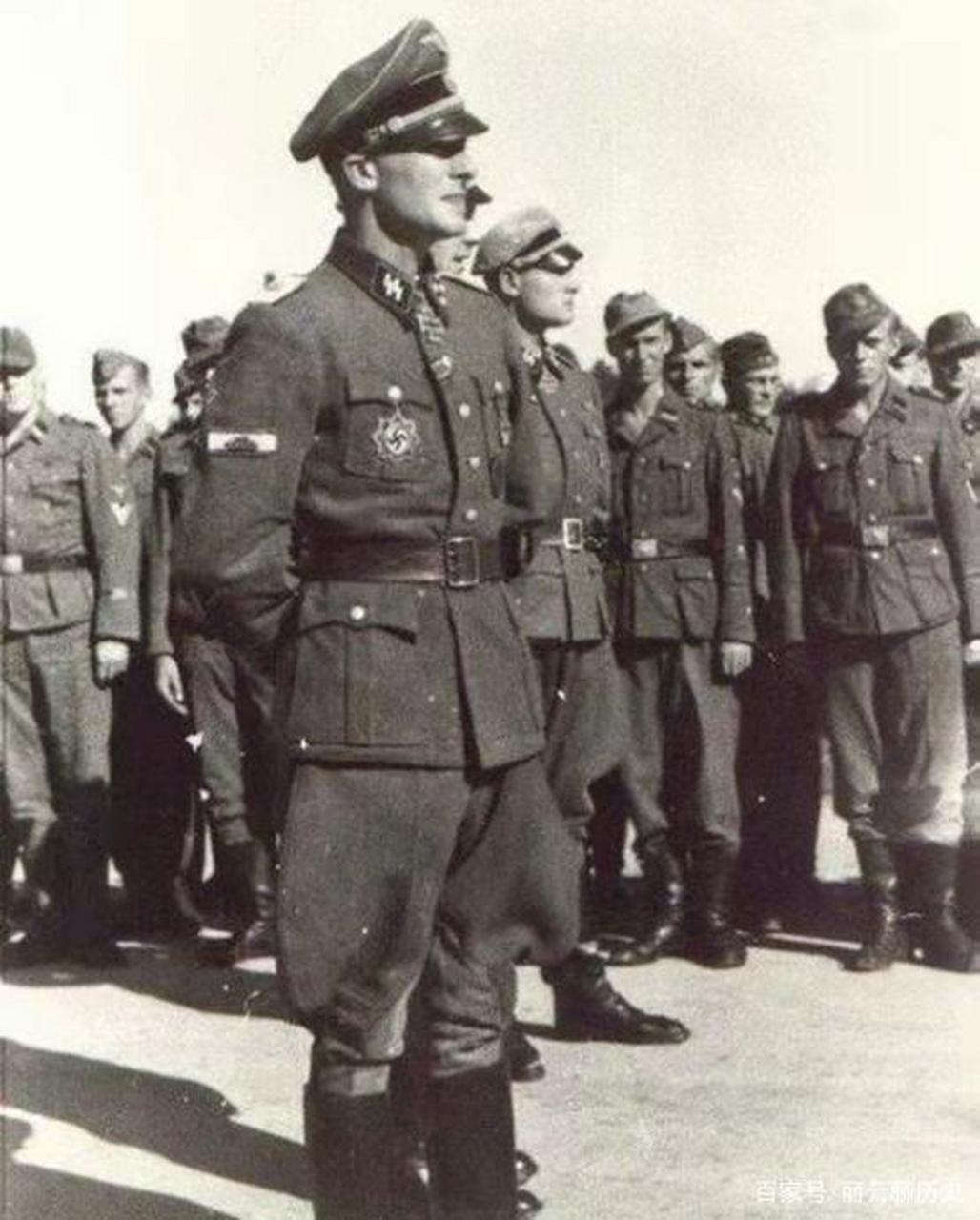 二战德国军装.艺术生的审美还是不错的