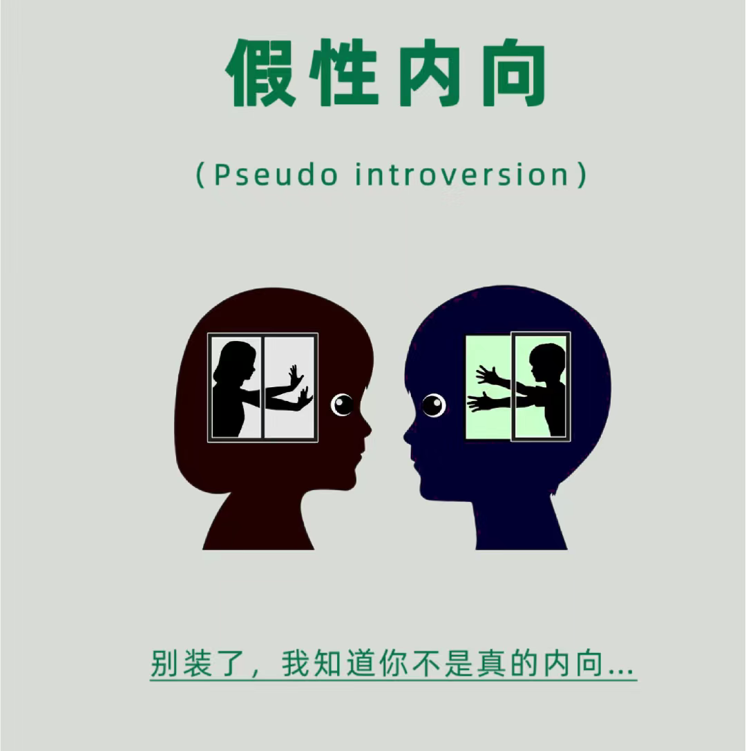 假性内向的人