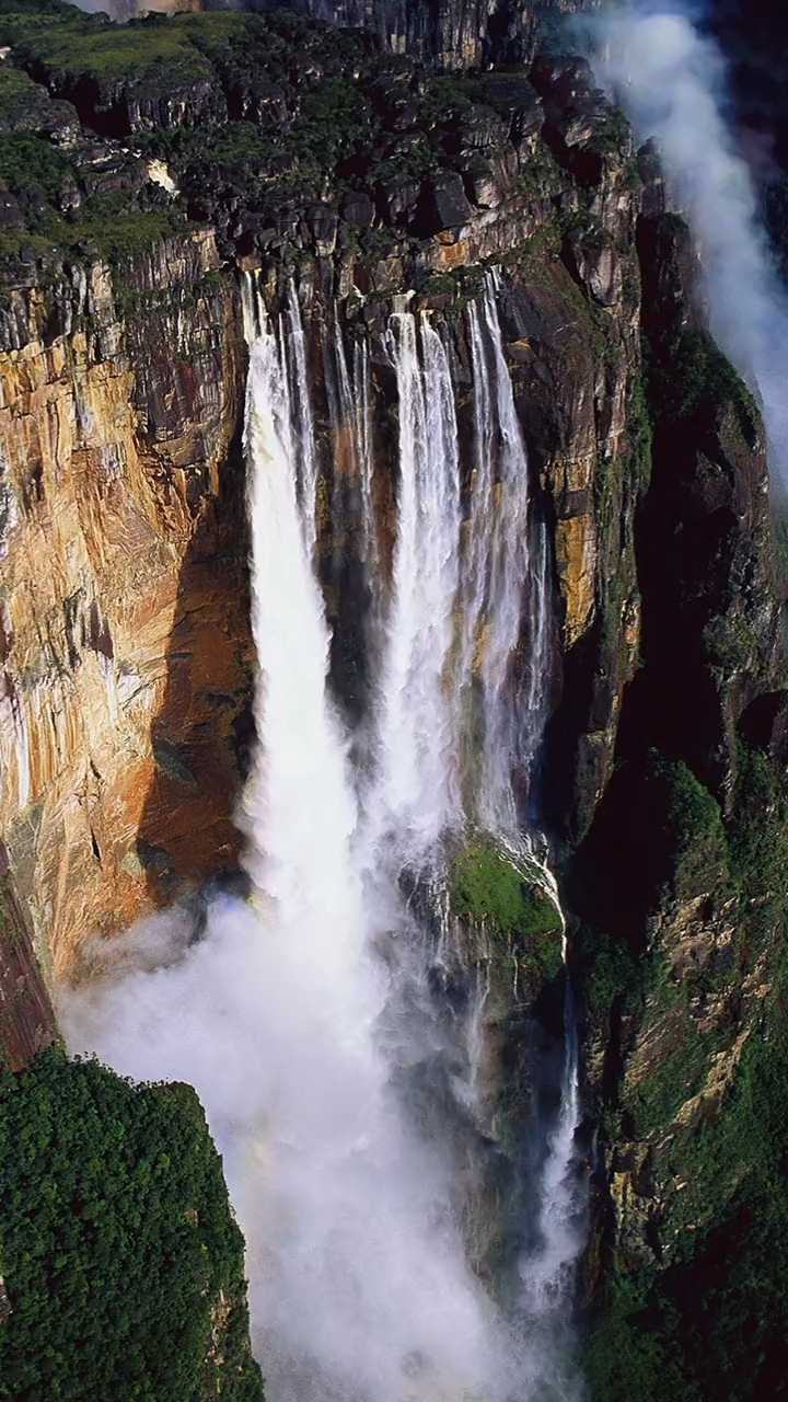 世界最高的瀑布很壮观