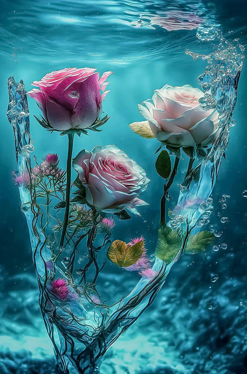 一副美丽动人的画面.真美