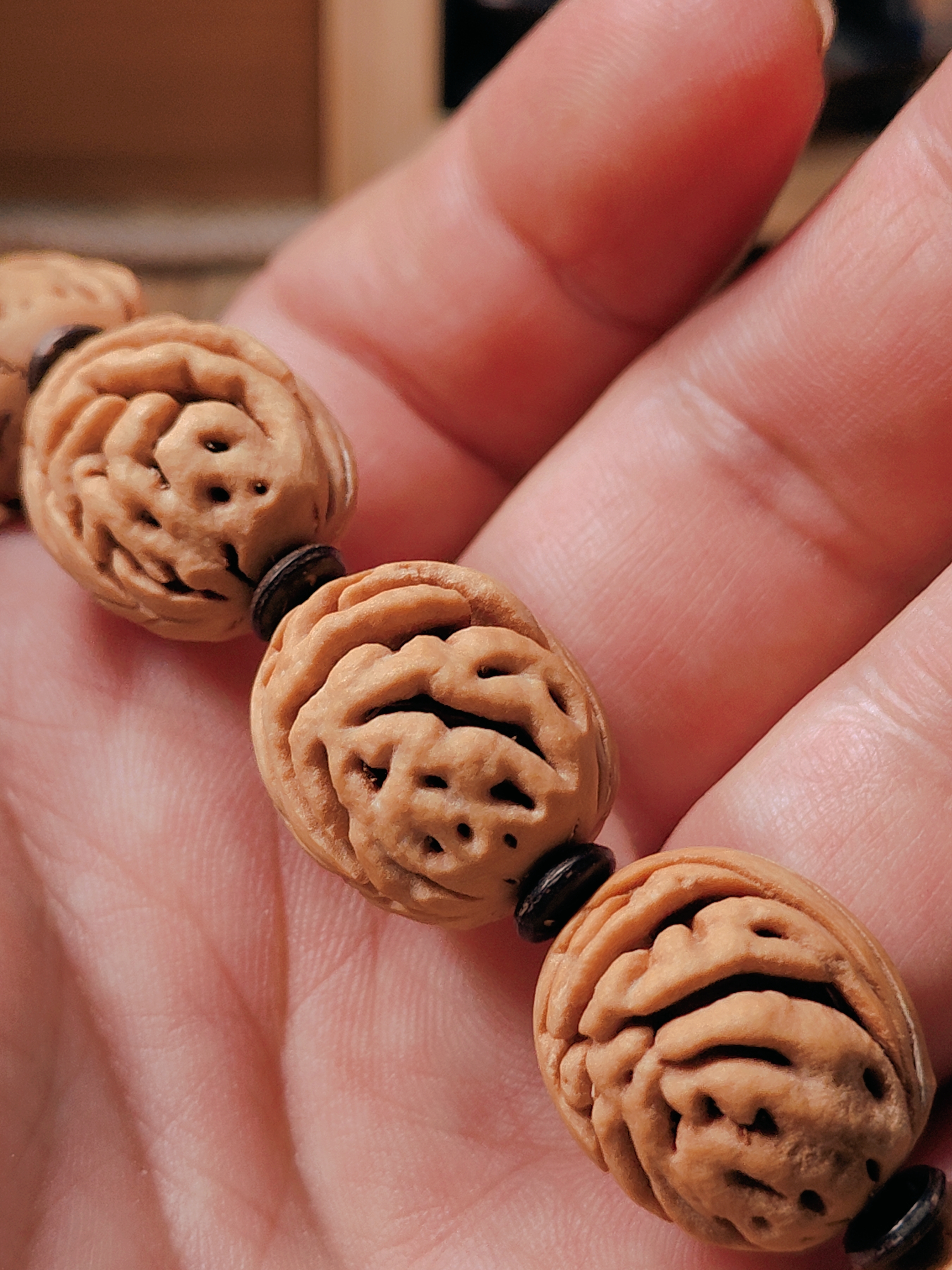 文玩桃核之碧桃核