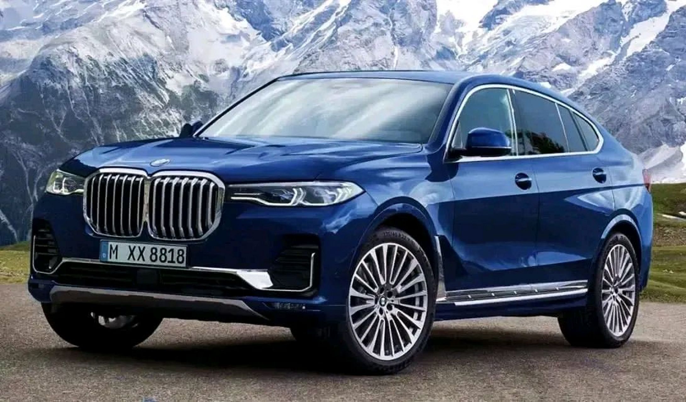 宝马2023款x8 大型豪华suv 3.0t和4.