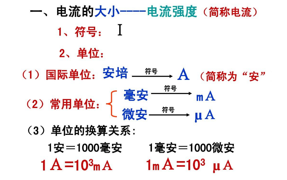毫安和安的换算?