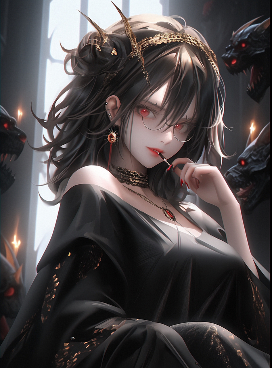 小魔女# #ai共创计划# #小公主动漫