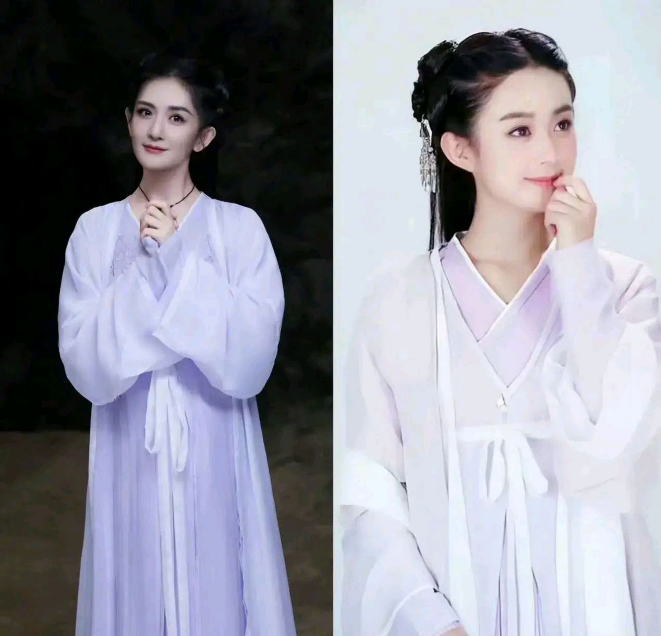 6月30日,谢娜在社交平台晒出自己cos花千骨icon的妆造照片,还艾特