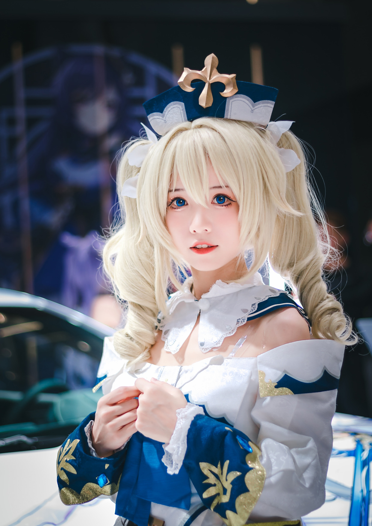 芭芭拉cos,这个芭芭拉还原的有八十分以上了吧