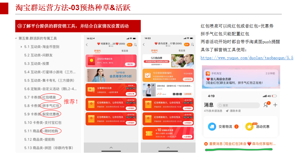 淘宝群运营方法论