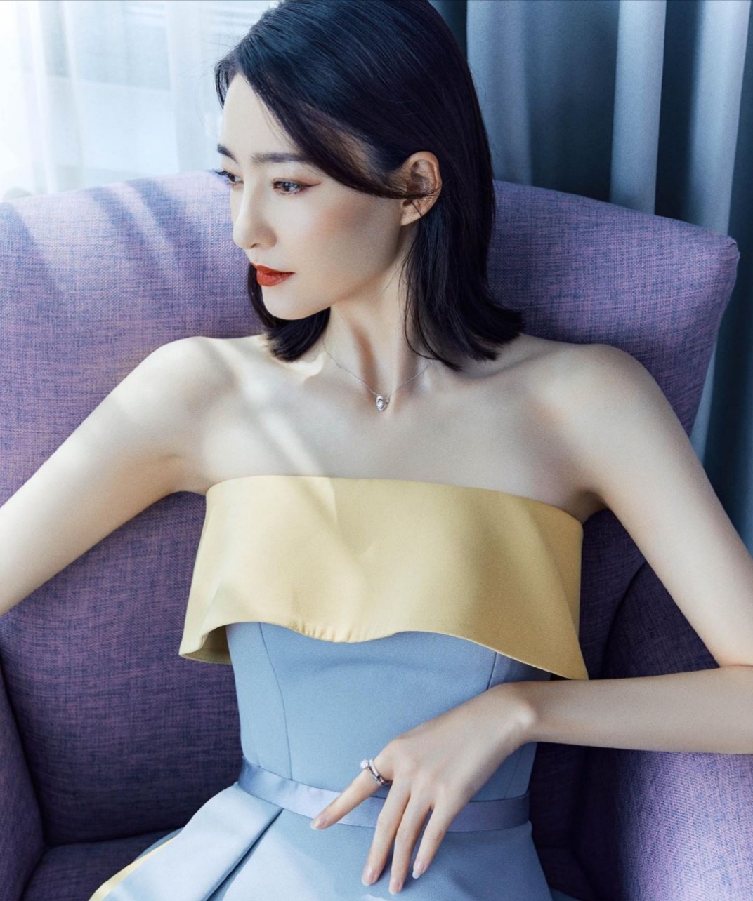 王丽坤,貌美如花,气质若兰,好一个素颜女神