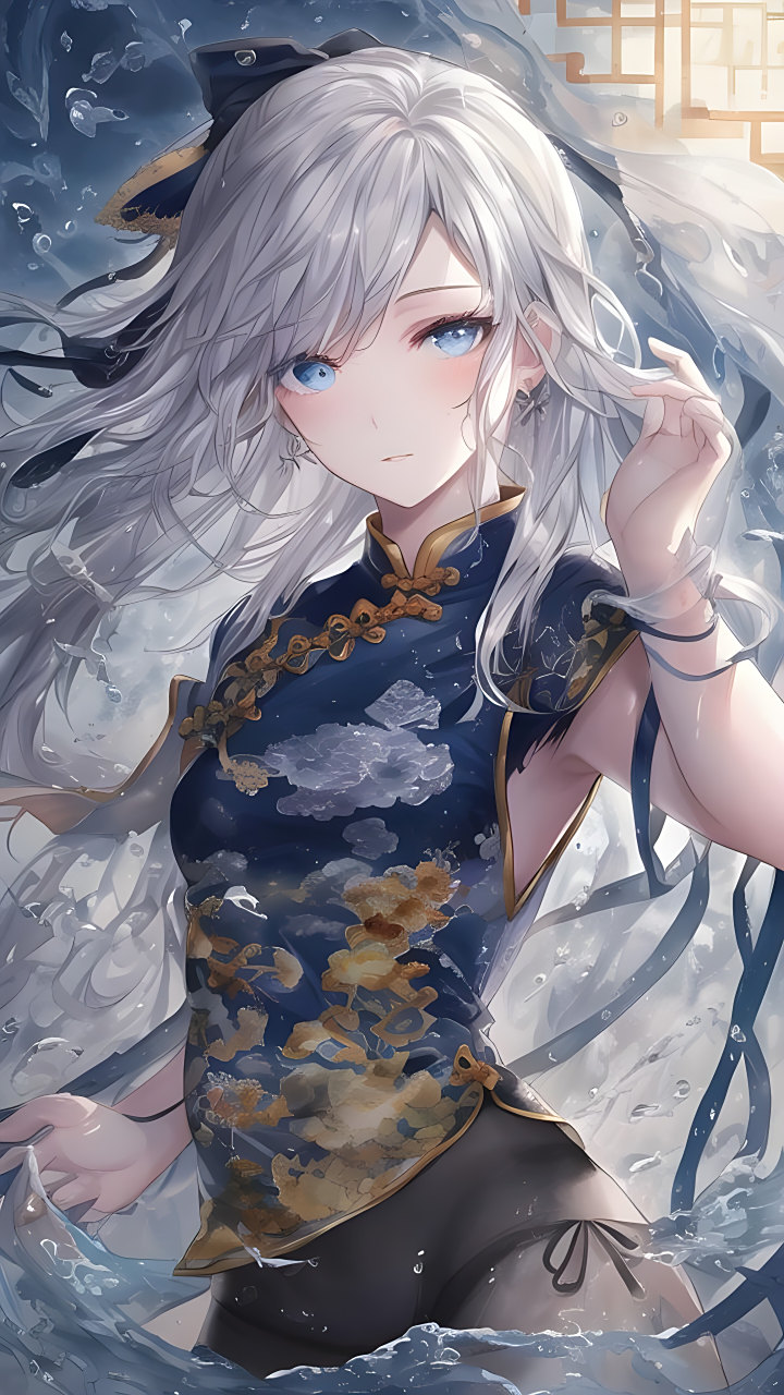 淡雅脱俗,妖娆多姿!#al# #唯美# #动漫