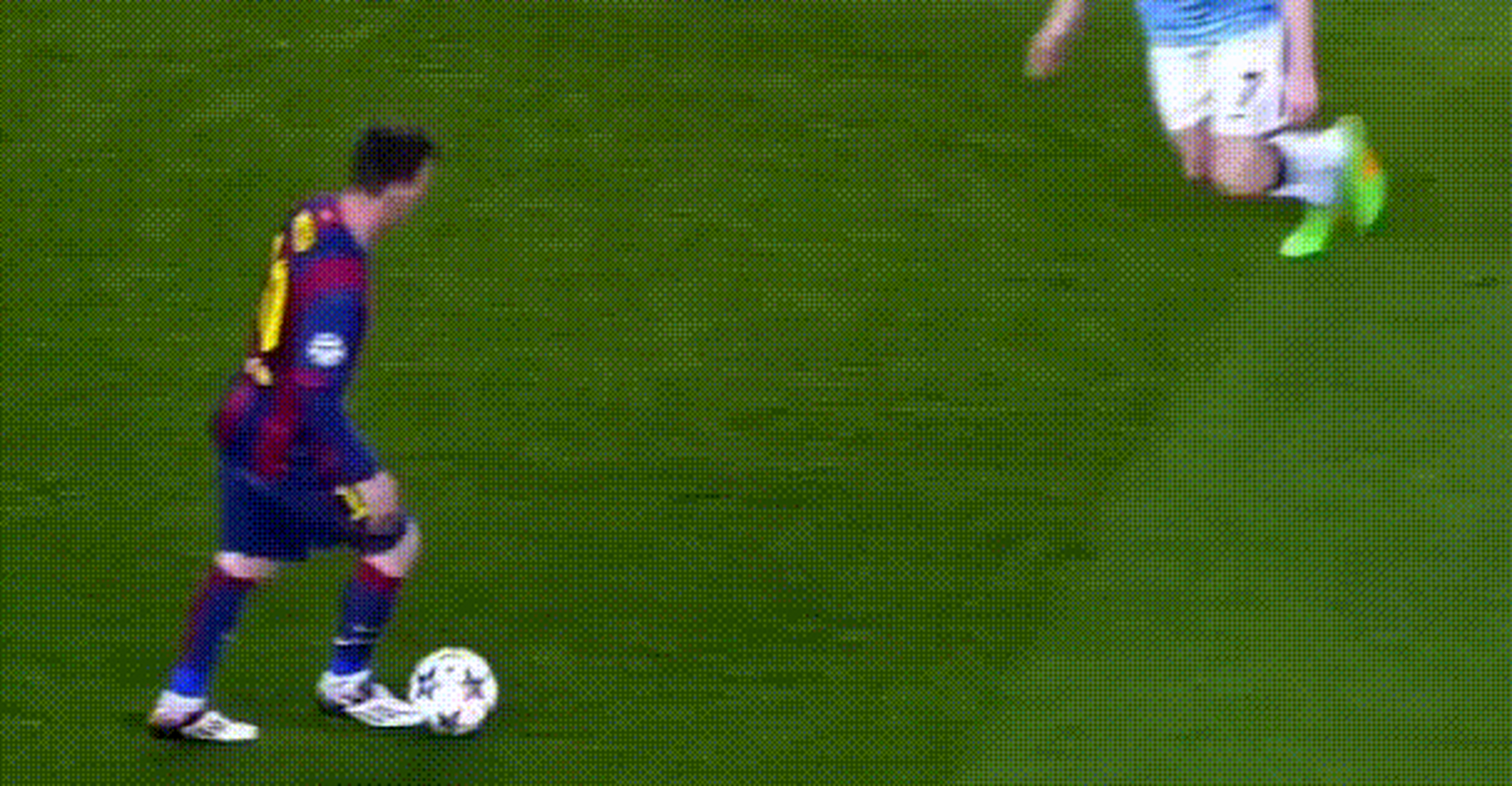 梅西盘带技术的细腻前无古人后无来者!#足球