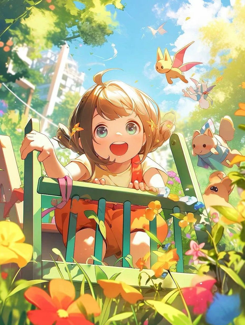 治愈系卡通头像丨你的生活正在发生快乐的事吗