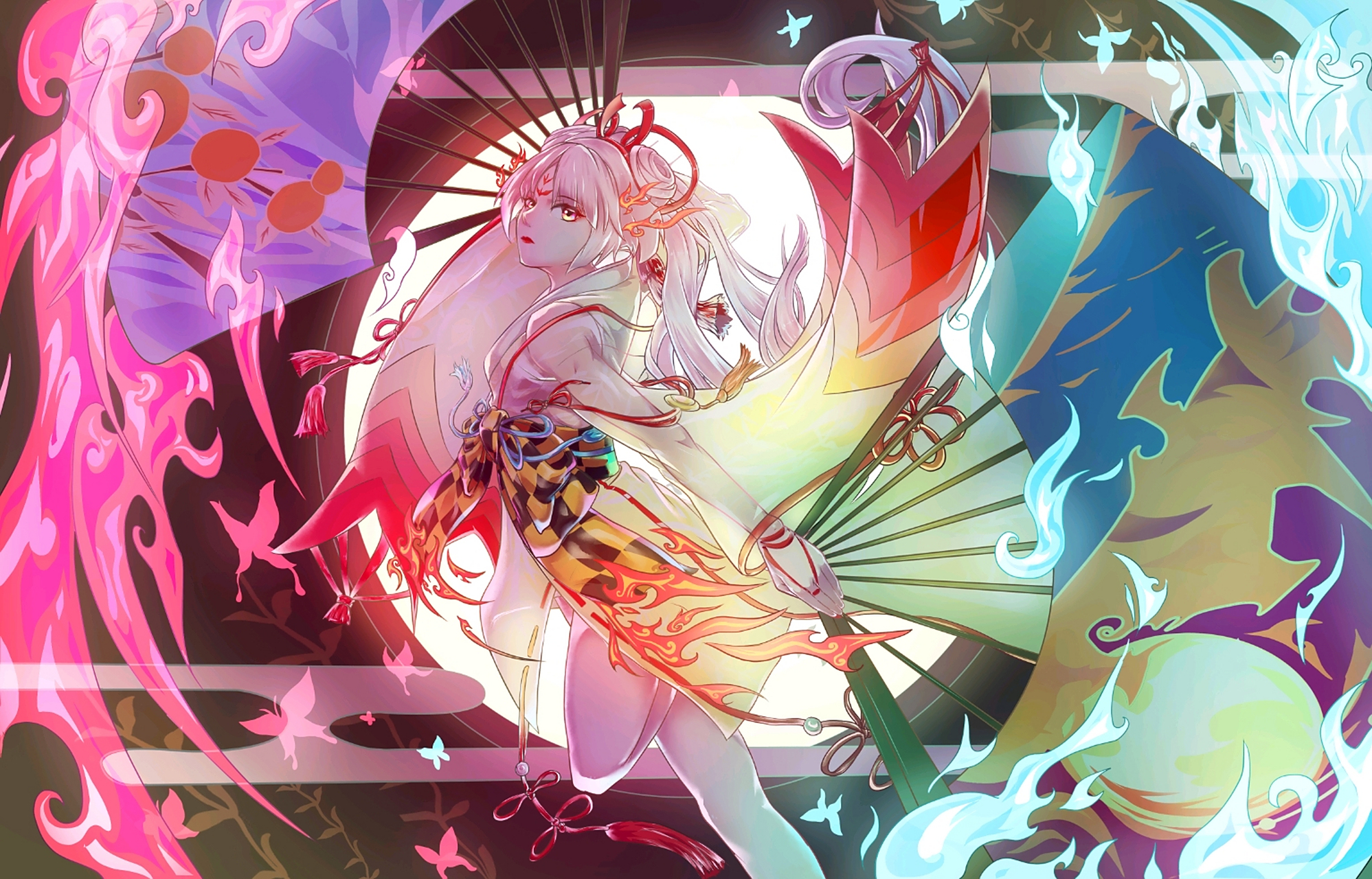 阴阳师不知火精美壁纸分享#阴阳师# #不知火