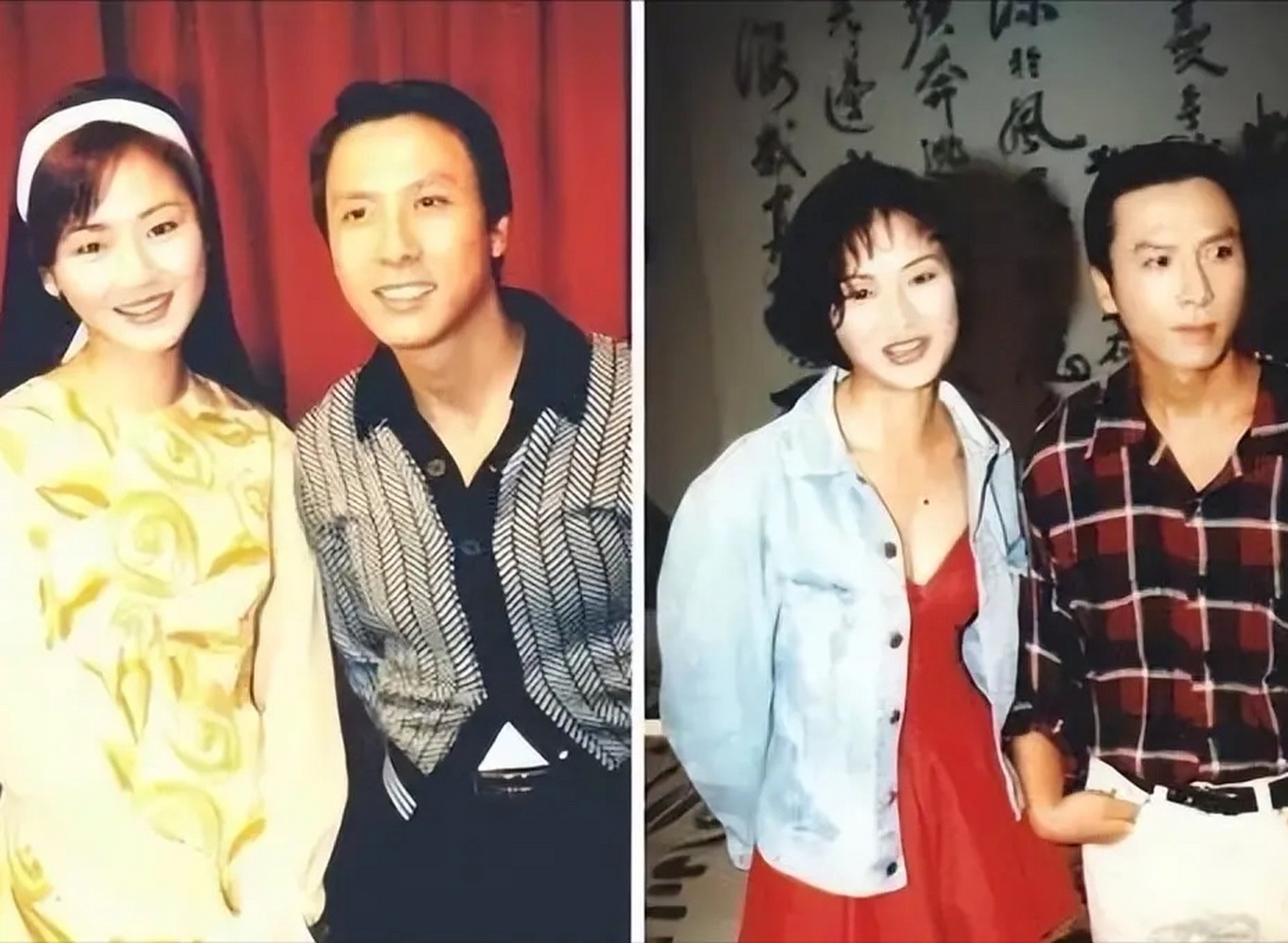 1994年,梁静慈和甄子丹离婚后没多久,发现自己怀孕了