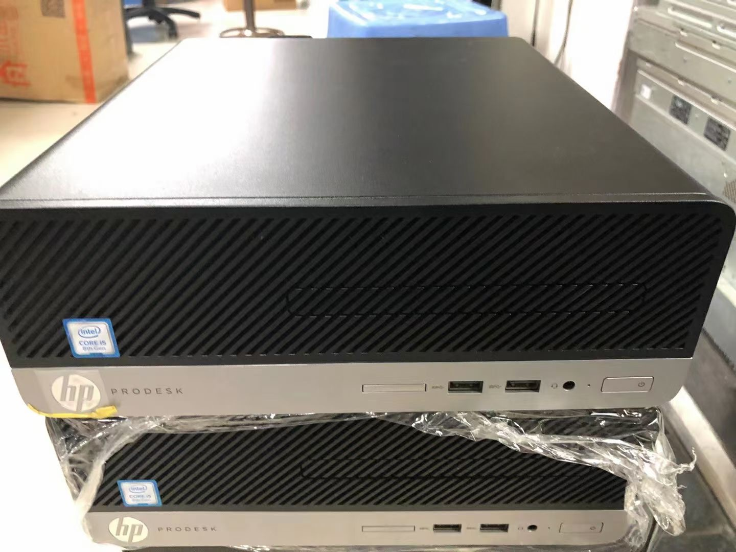新到货一批惠普prodesk 400g5 sff品牌电脑主机