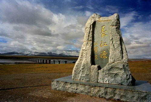 中国三大河流长江,黄河,珠江发源地及入海口