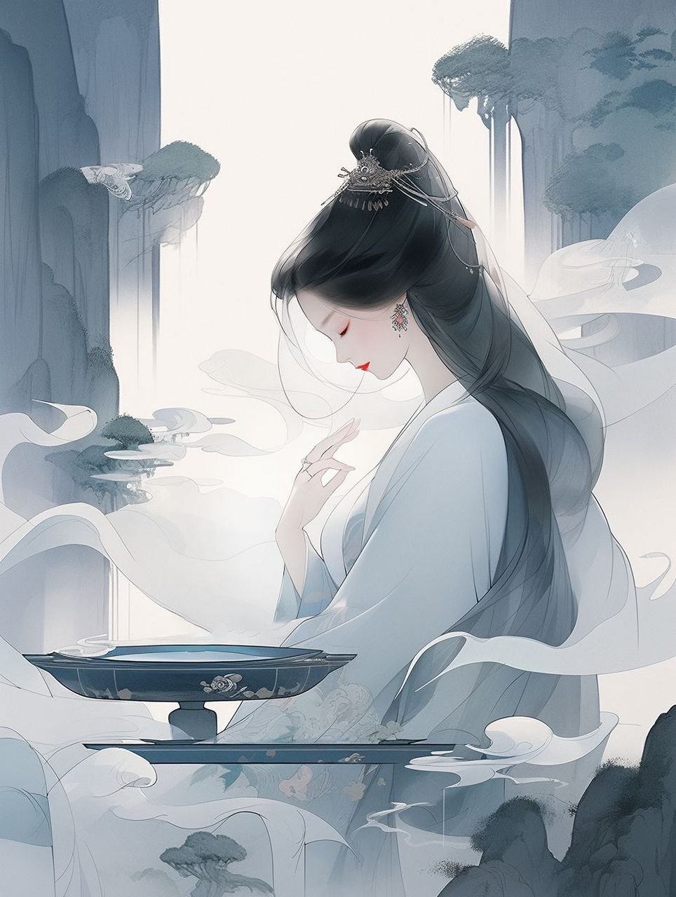 古风美图:人生最低的境界是平凡,其次是超凡脱俗,有些事情,如果可以