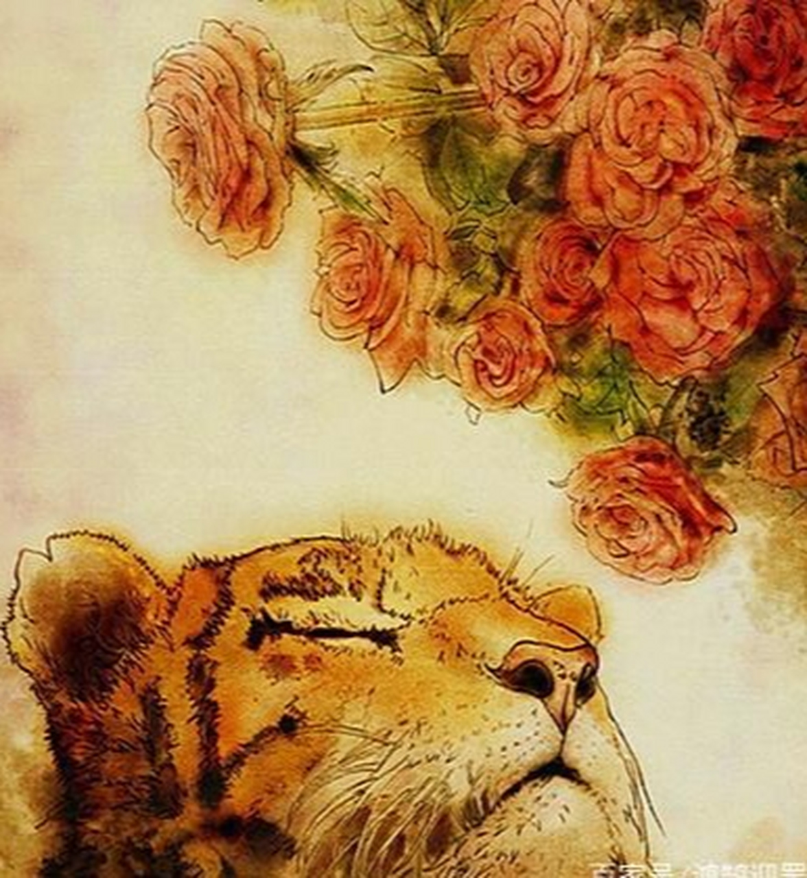 "猛虎细嗅蔷薇"之后  "心有猛虎,细嗅蔷薇",源自于外国诗,源自于