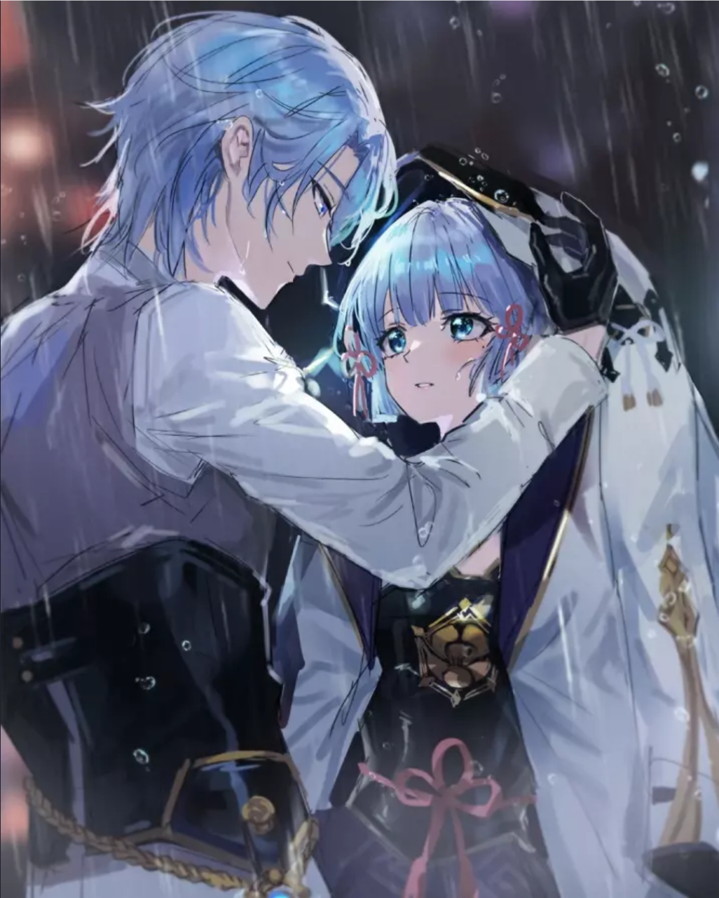 原神# #二次元#  兄妹情深令人羡慕 可惜我没有哥哥[可怜]