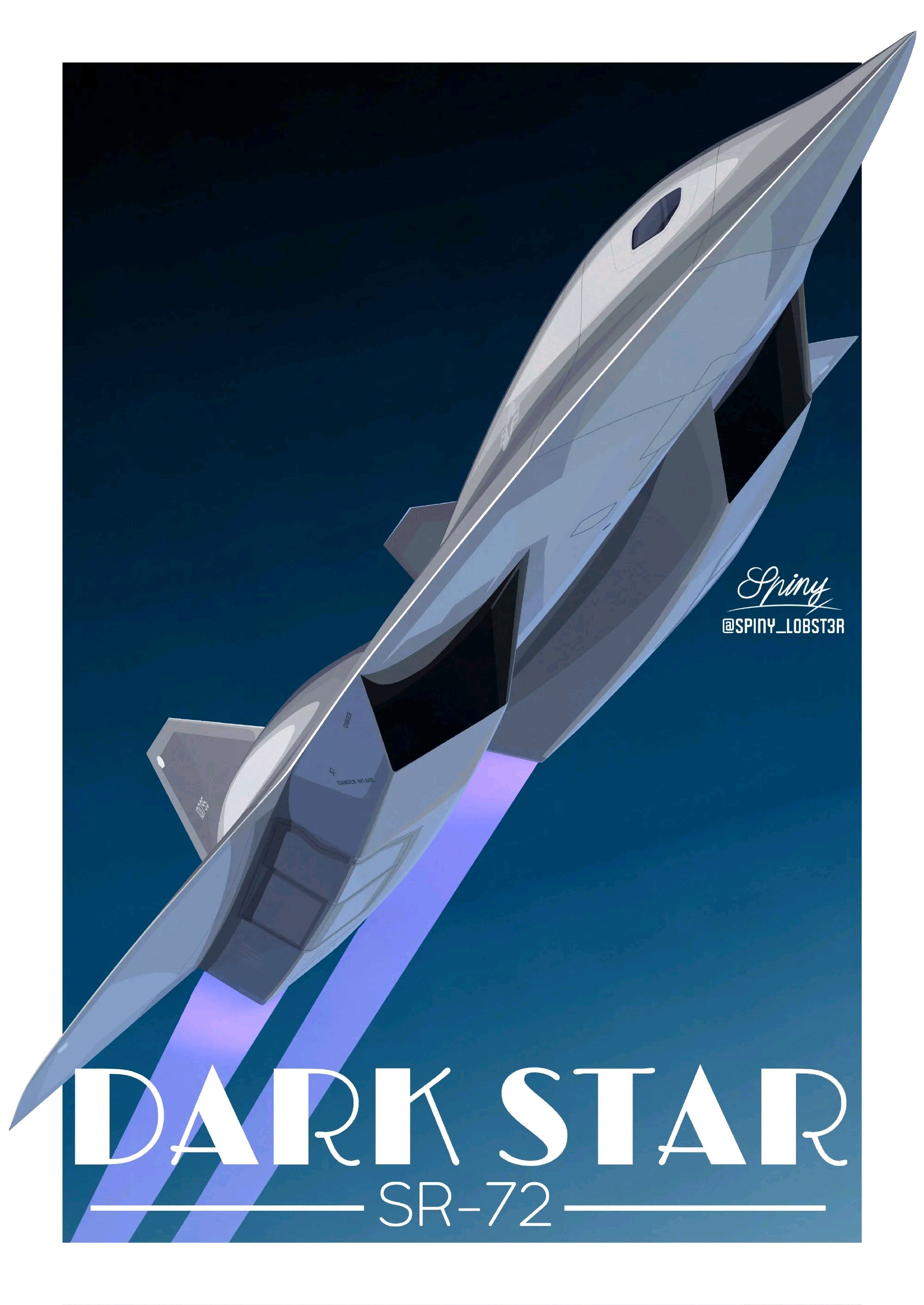 插画师spiny笔下的航空器