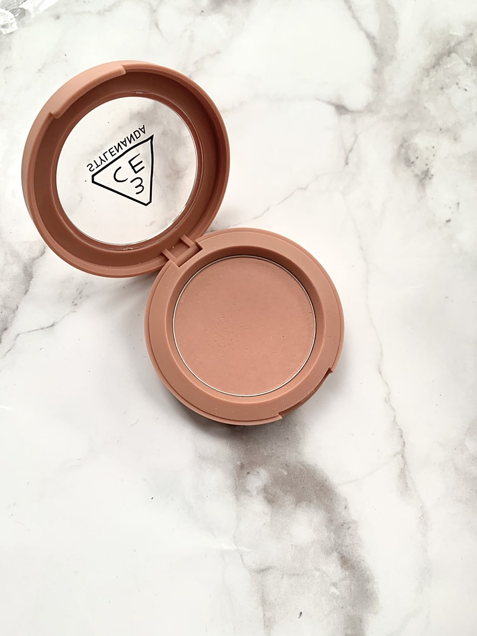 3ce杏色腮红 rose beige 果然名不虚传 温柔好上色 新手友好 不会很