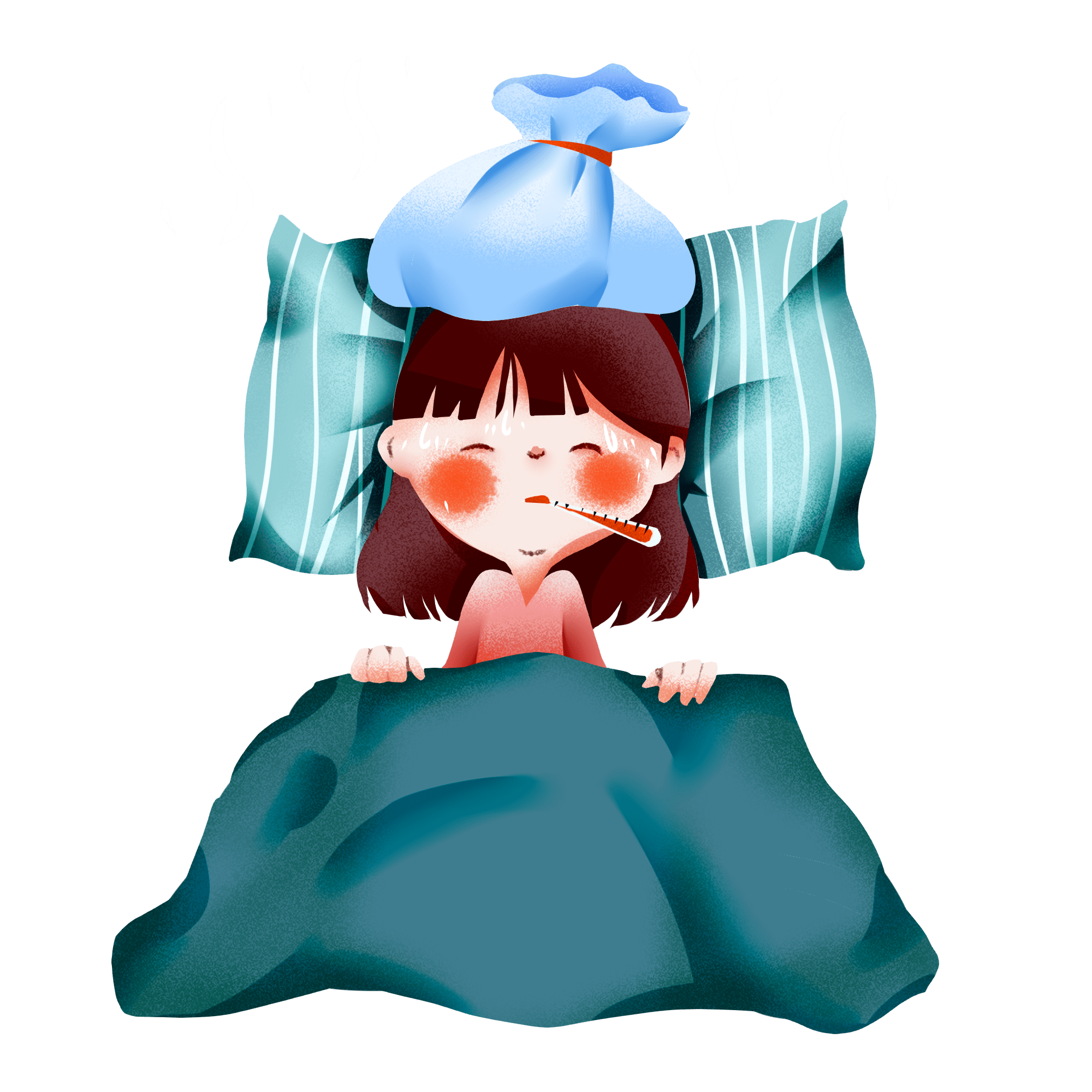 儿子的这场病分上半场,中场休息和下半场三个阶段