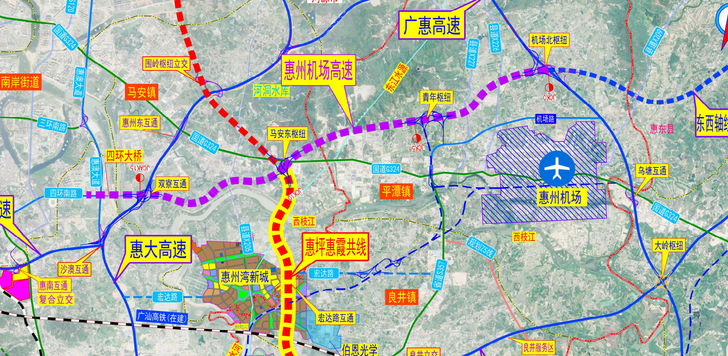 惠州机场空港经济区再次规划?