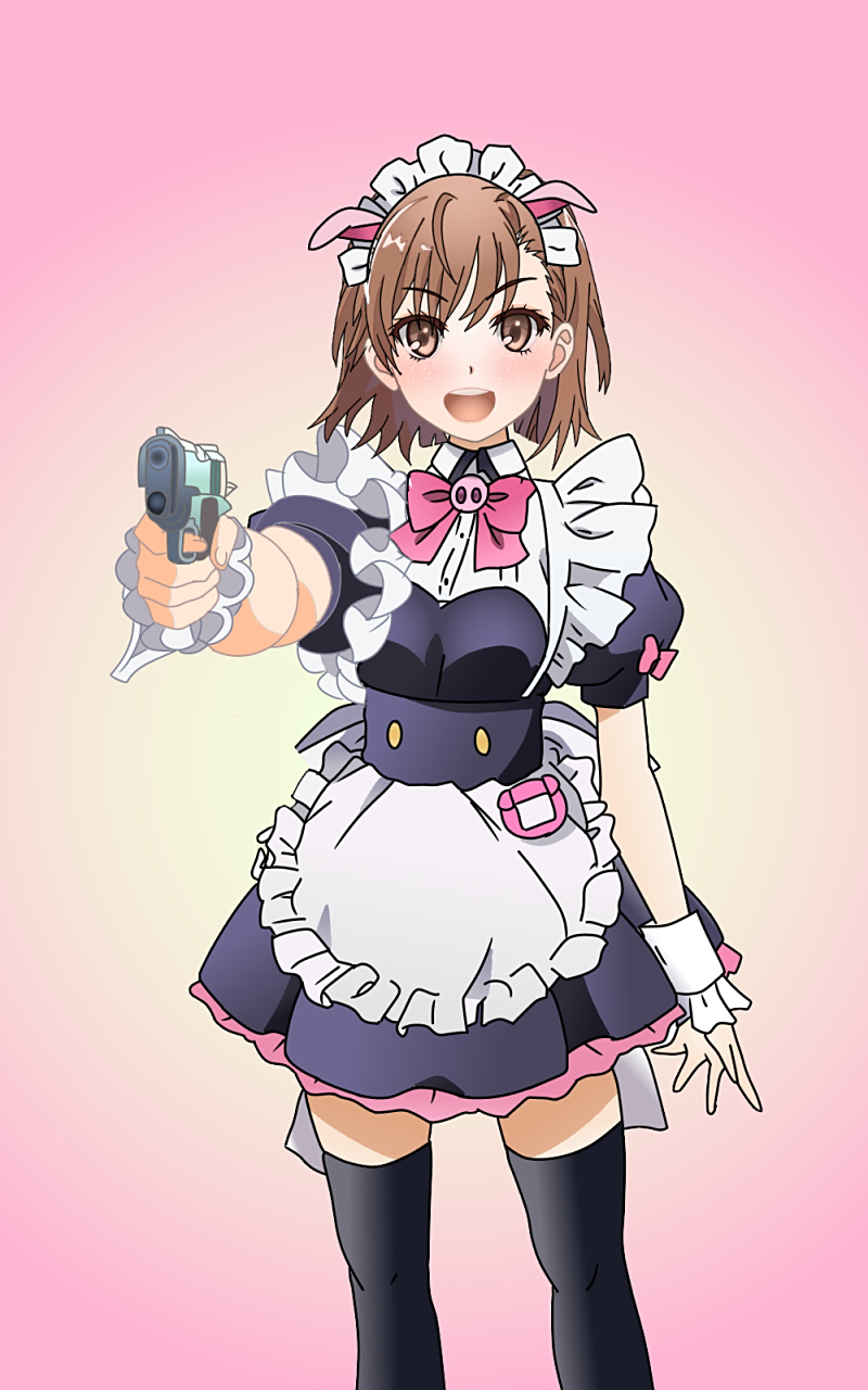 画师:枡久野恭,御坂美琴(女仆装炮姐[偷笑])#二次元美图# #我爱二次元