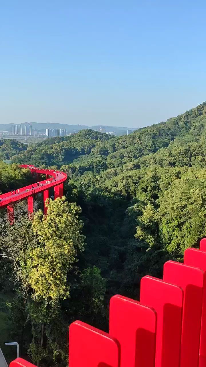 深圳著名网红打卡地虹桥公园景色不错