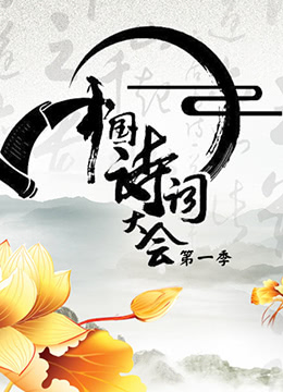 中国诗词大会第一季