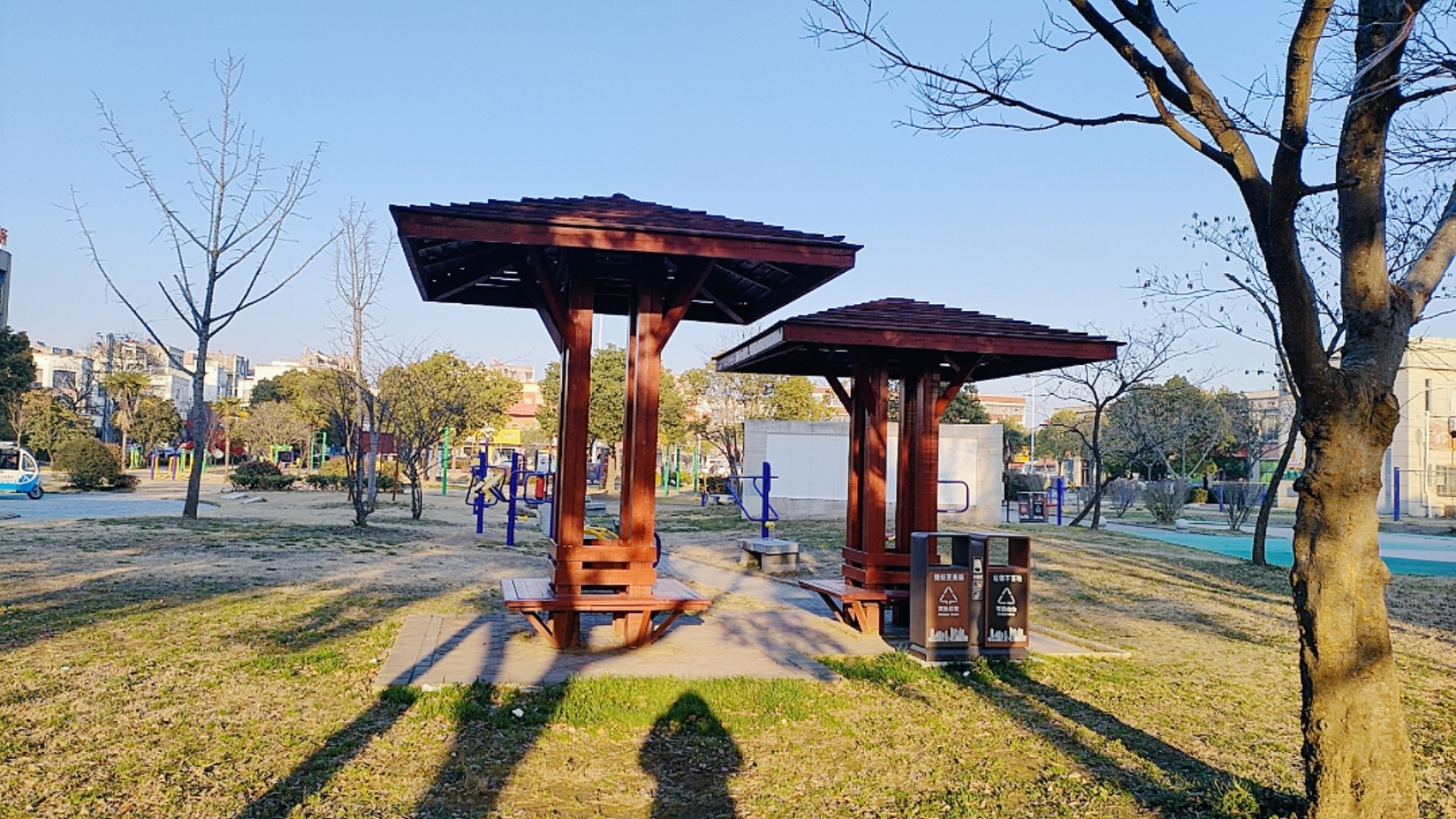 如皋搬经镇凤凰广场打卡  下午四点左右,去搬经凤凰广场散步,这里空气