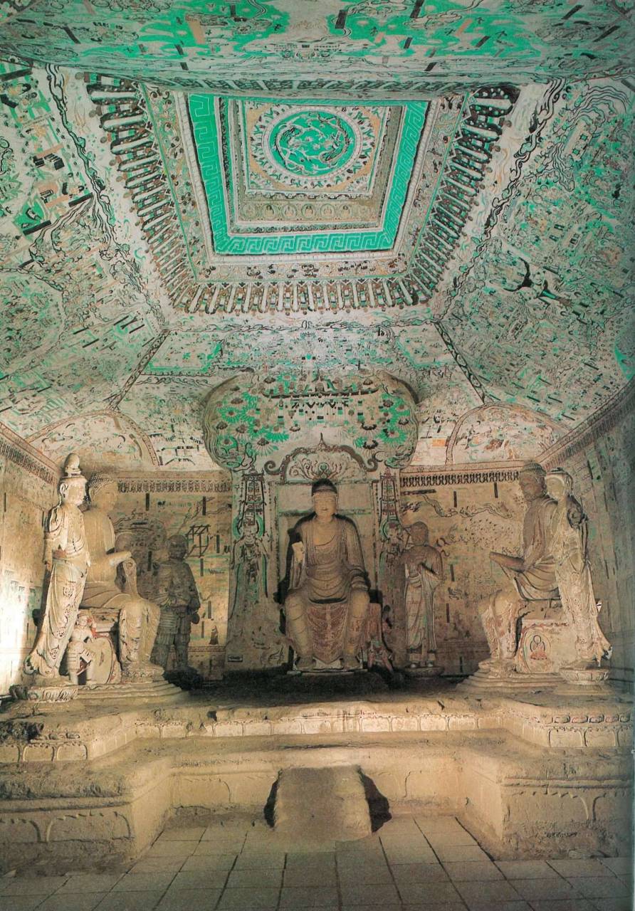 甘肃敦煌莫高窟第55窟内景(北宋)#敦煌莫高窟# #传统文化# #佛像