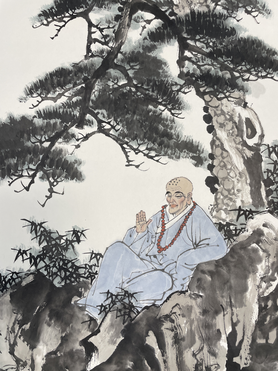 画家金大雪深研古人,勤奋耕耘六十余载,抛开功利,回到内心深处,承古