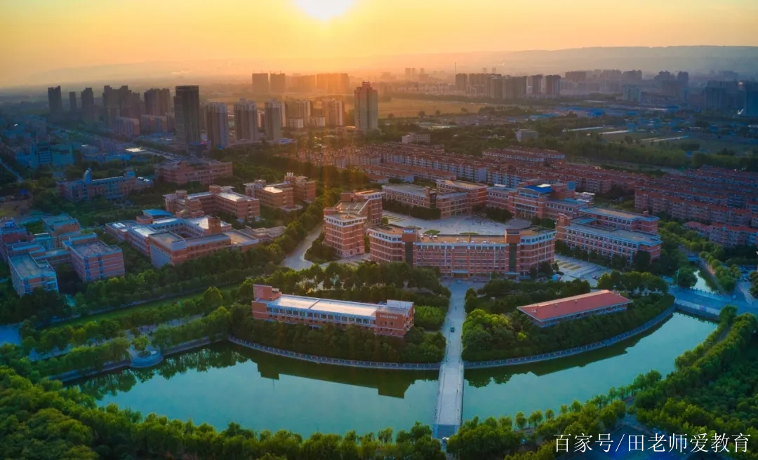 河南理工大學校園美景,新校區很大很漂亮