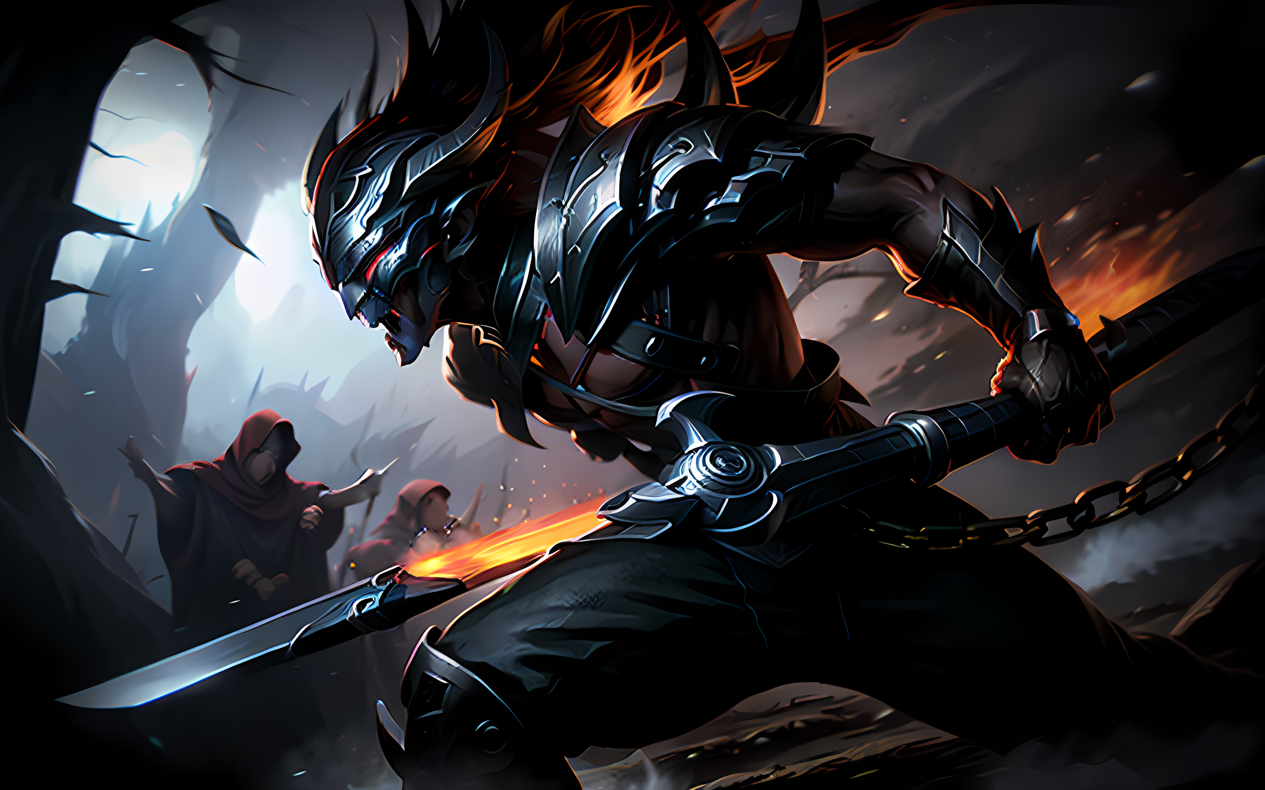 「ai绘画」英雄联盟-疾风剑豪