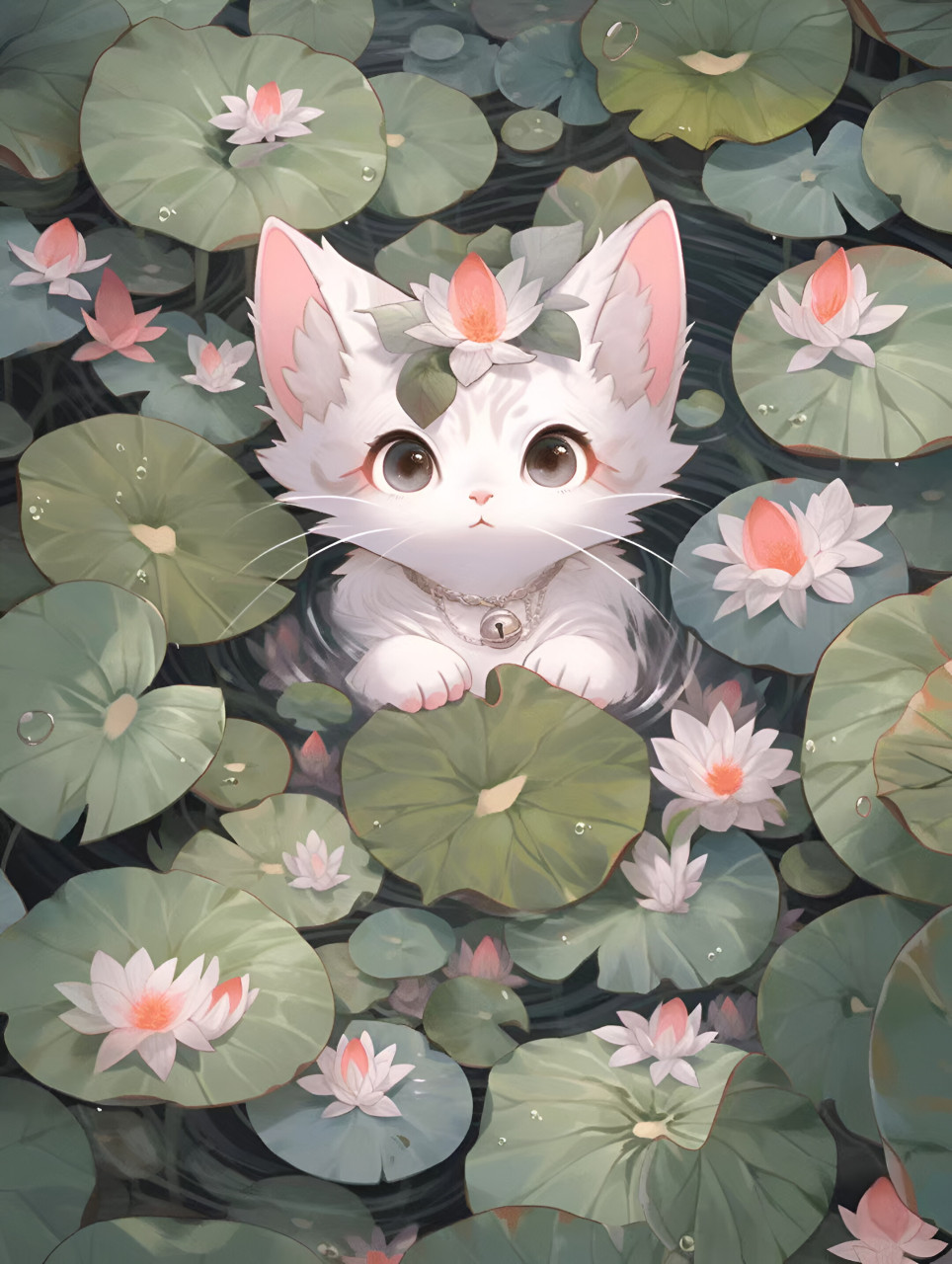 可爱小猫猫93 #二次元# #ai共创计划# #ai绘画