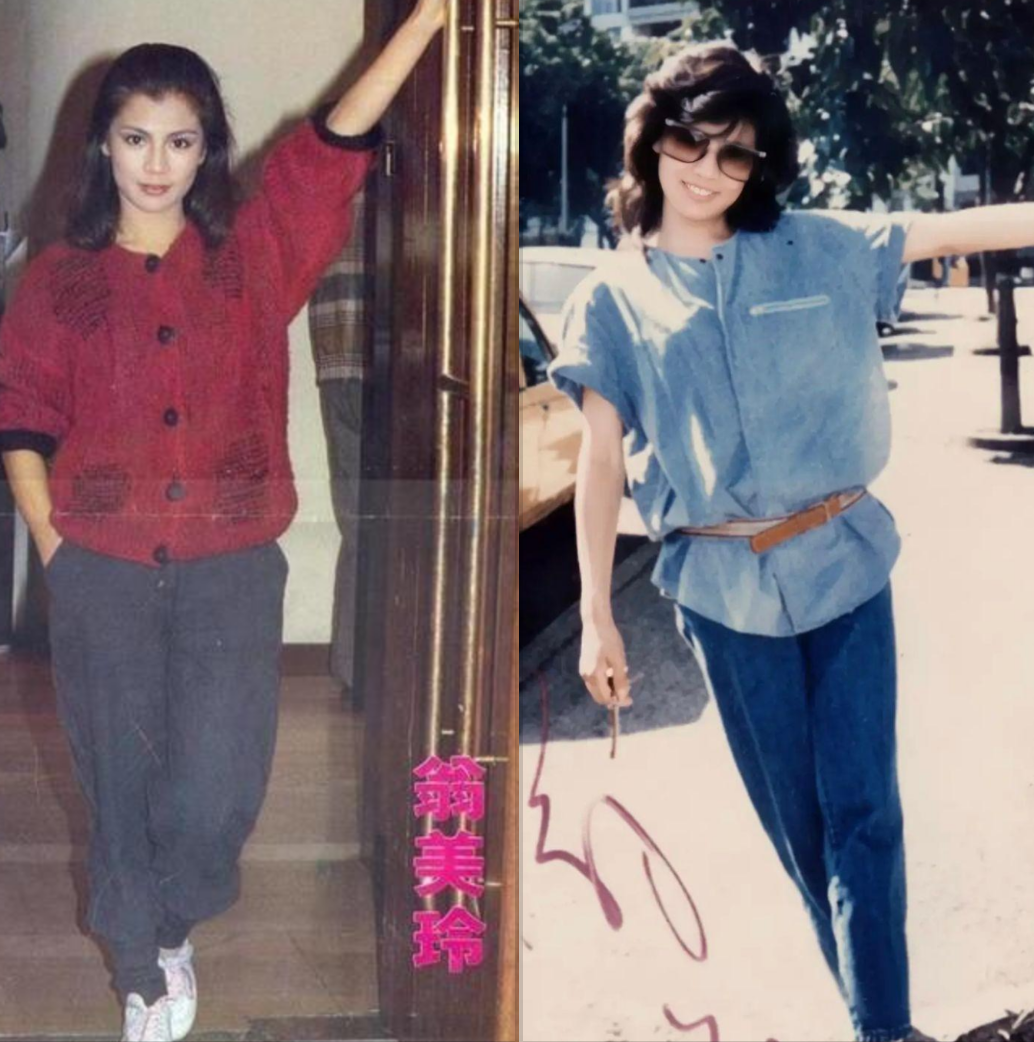 复盘翁美玲80年代的穿搭,才明白:再过30年,你穿衣也不如她时髦