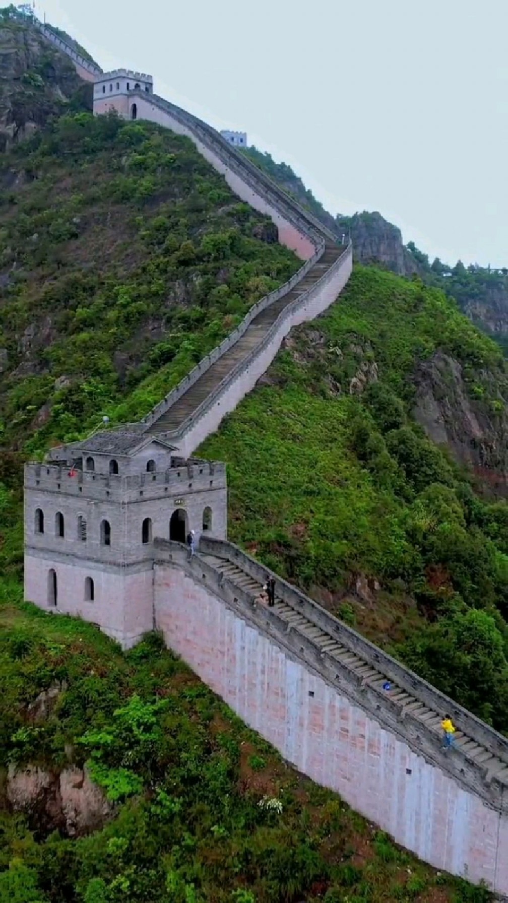 去不了北京长城,那就来温州小长城看看一样壮观,感受下祖国的大好河山