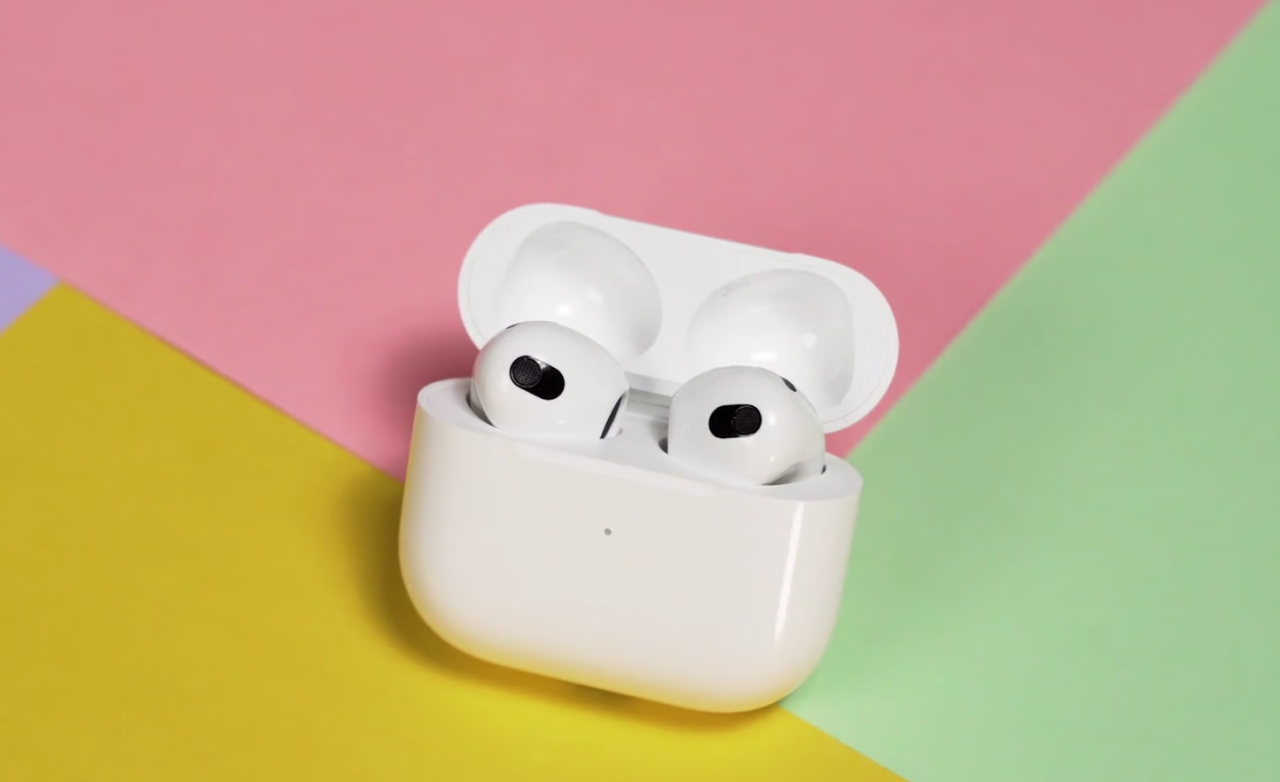 apple airpods (第三代) 无线蓝牙耳机:个性空间音频,续航30小时