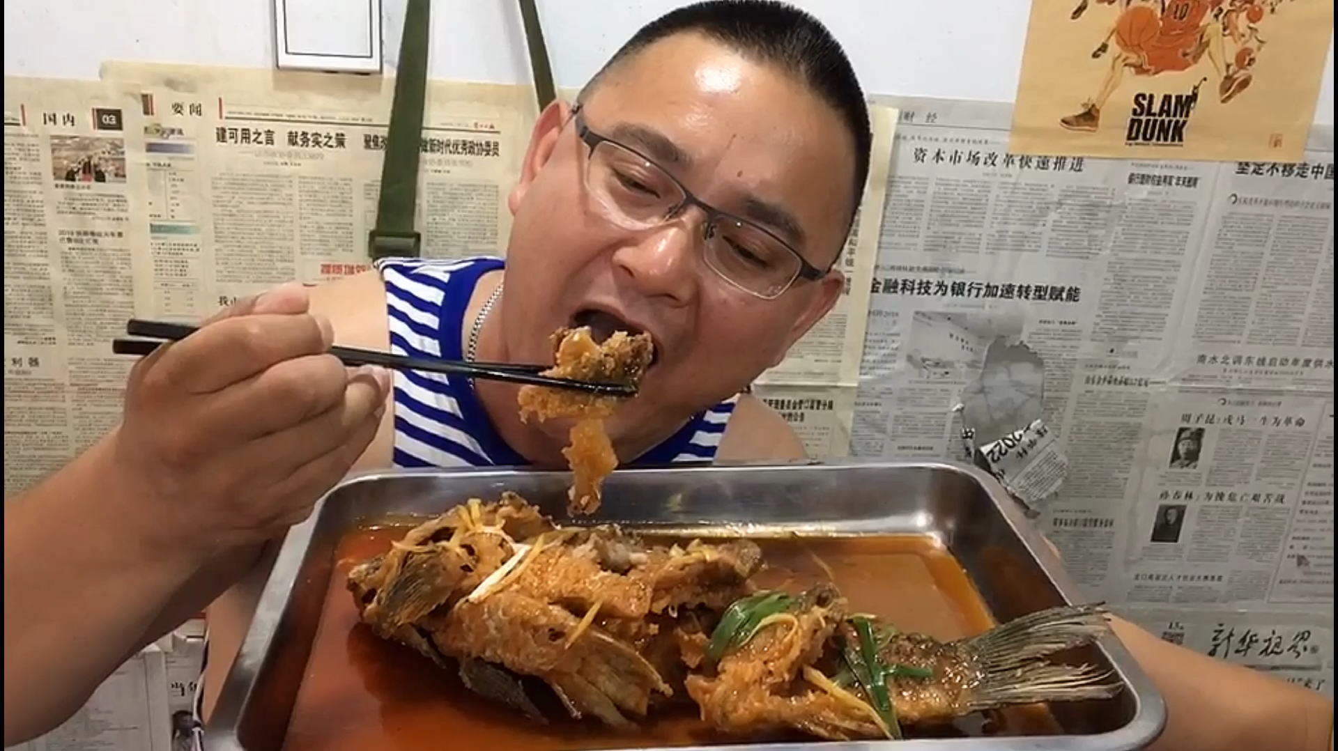 光盘行动、拒绝浪费!做道糖醋浇汁鱼、香酥可口汁甜肉鲜、真香