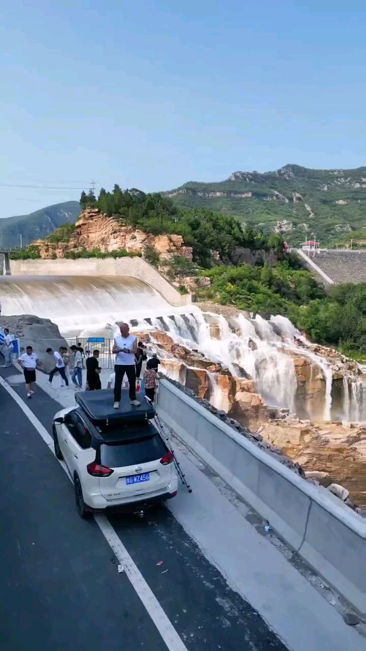 雨后的狮豹头水库看着真得劲-度小视