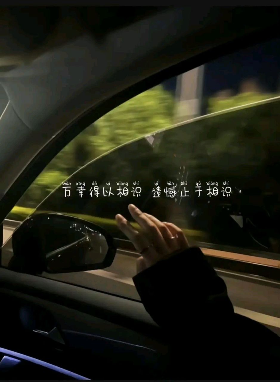 成年人无法释怀的遗憾文案  1.万幸得以相识,遗憾止于相识.  2.