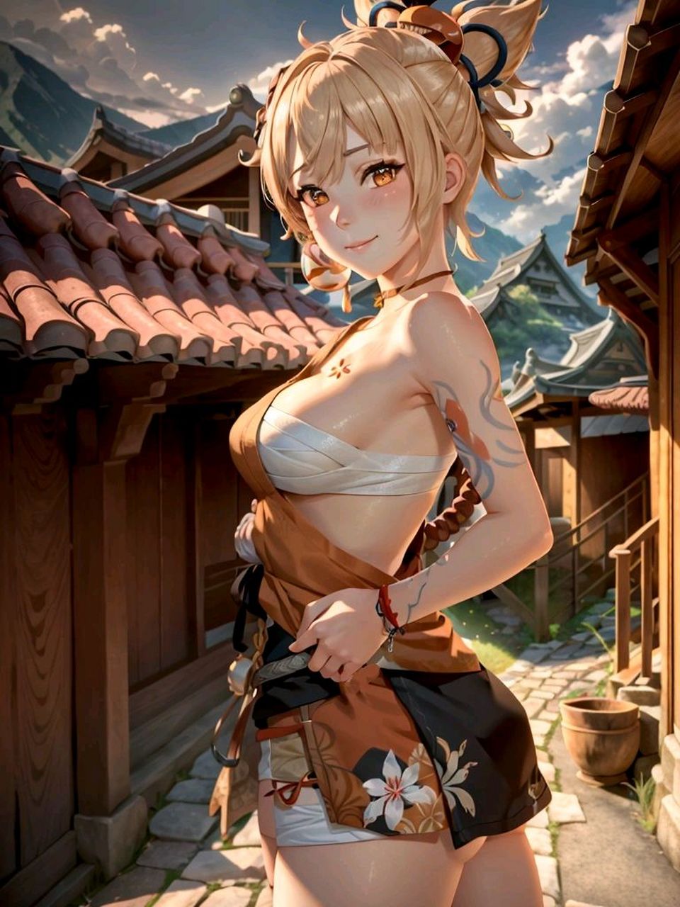 有绷带的宵宫#原神